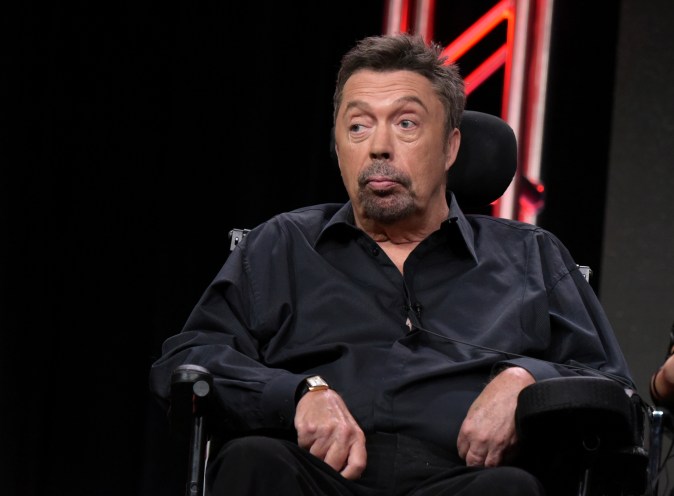 Tim Curry sufrió un derrame cerebral en el 2012.