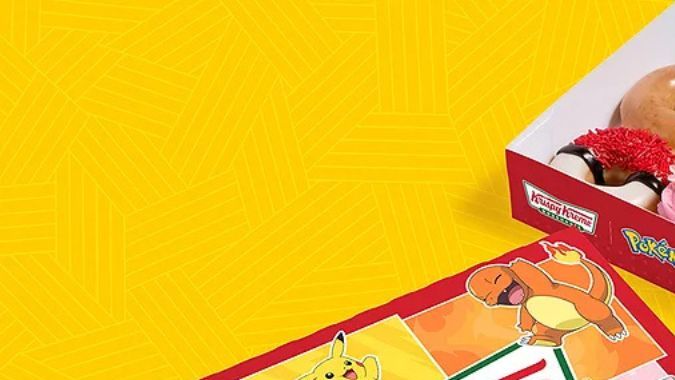 Rellena de crema con sabor a limón y glaseado de vainilla, la dona de Pikachu encabeza la edición especial de Krispy Kreme.