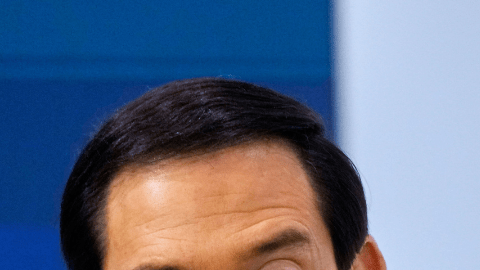 Marco Rubio y Anita Anand.