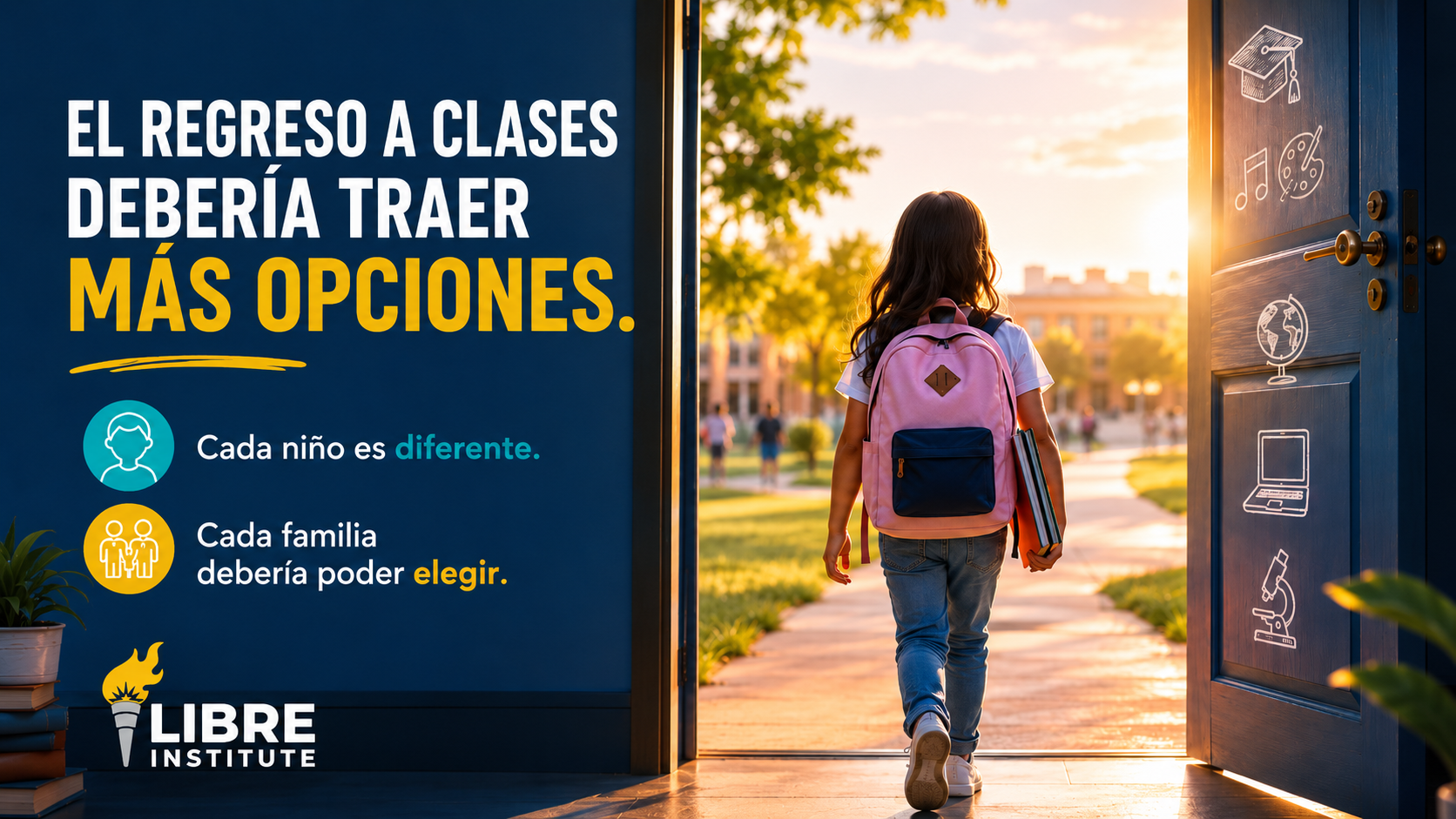 El regreso a clases Debería Significar “Poder Elegir”