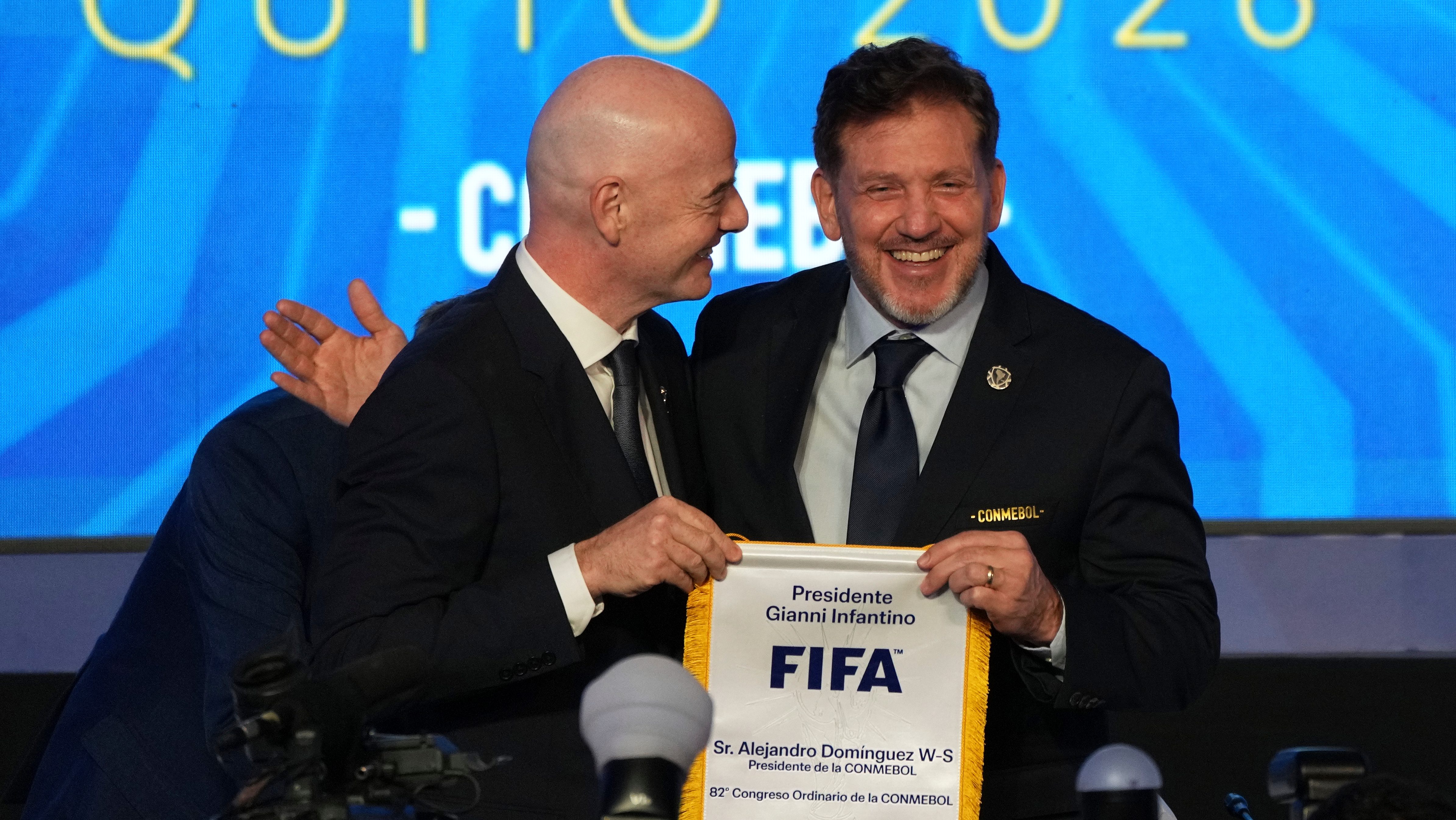 Conmebol cuestiona a FIFA por no “dialogar” sobre proyecto comercial de Gianni Infantino