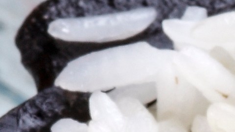 •	Lavado del arroz en colador bajo el grifo para eliminar el exceso de almidón antes de hervir.