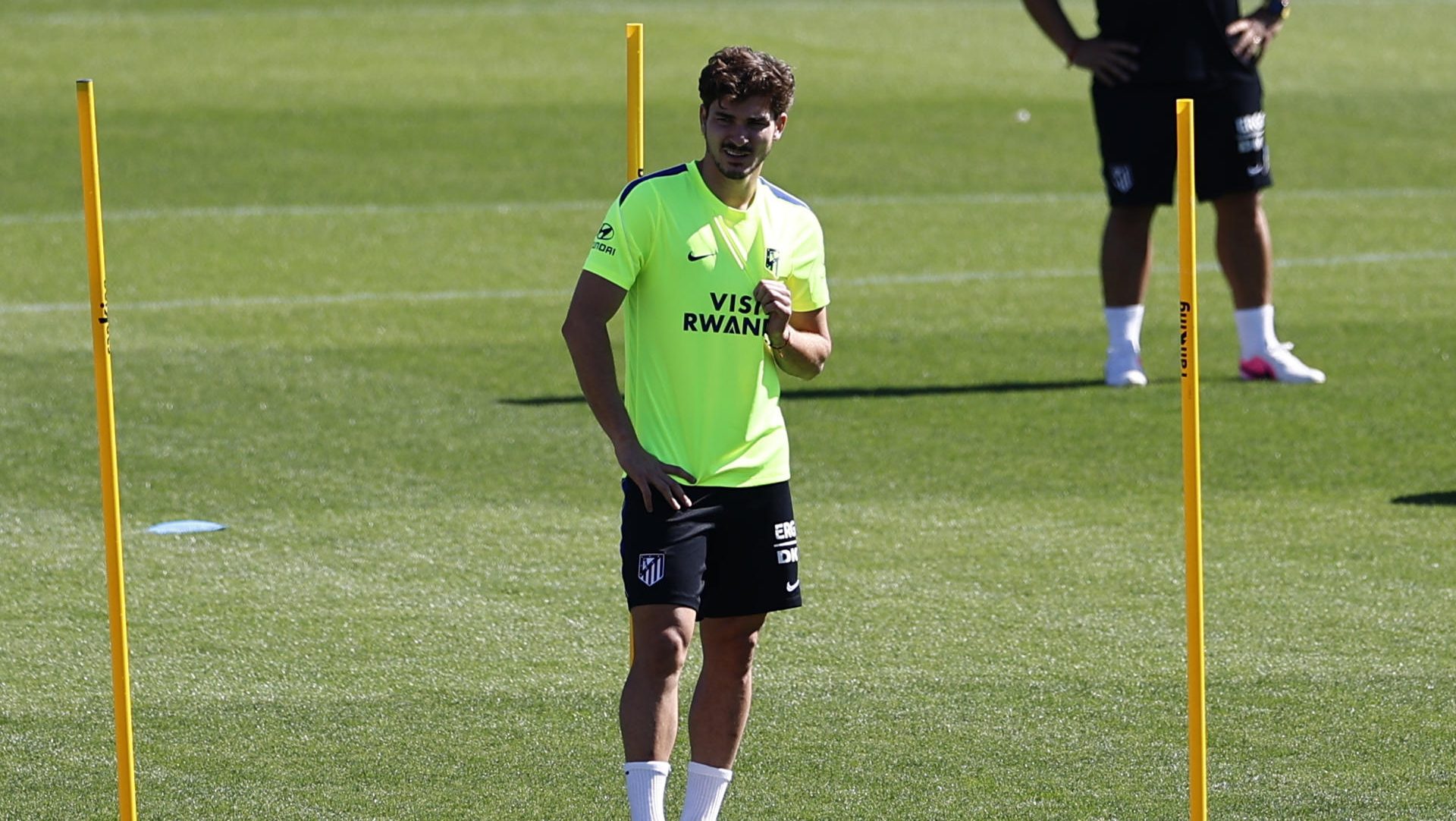 Julián Álvarez se reincorporó a los entrenamientos del Atlético de Madrid