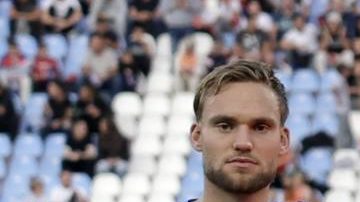 Los once jugadores titulares de los Países Bajos posan para la foto de equipo antes del partido de fútbol de la Liga de Naciones de la UEFA entre Serbia y los Países Bajos en Belgrado, Serbia, el 27 de septiembre de 2026.