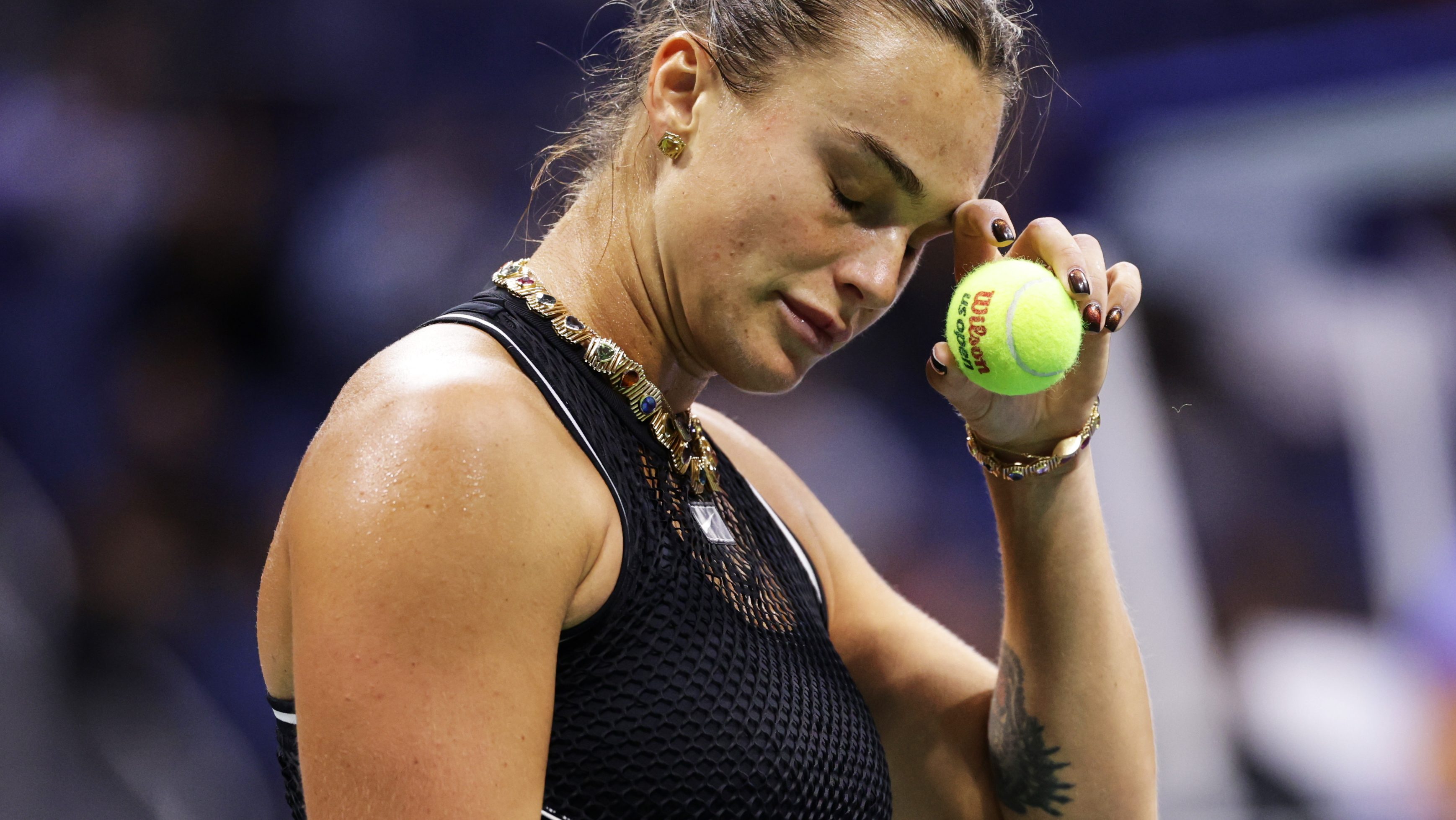Aryna Sabalenka detiene su partido del US Open por un fuerte olor a marihuana