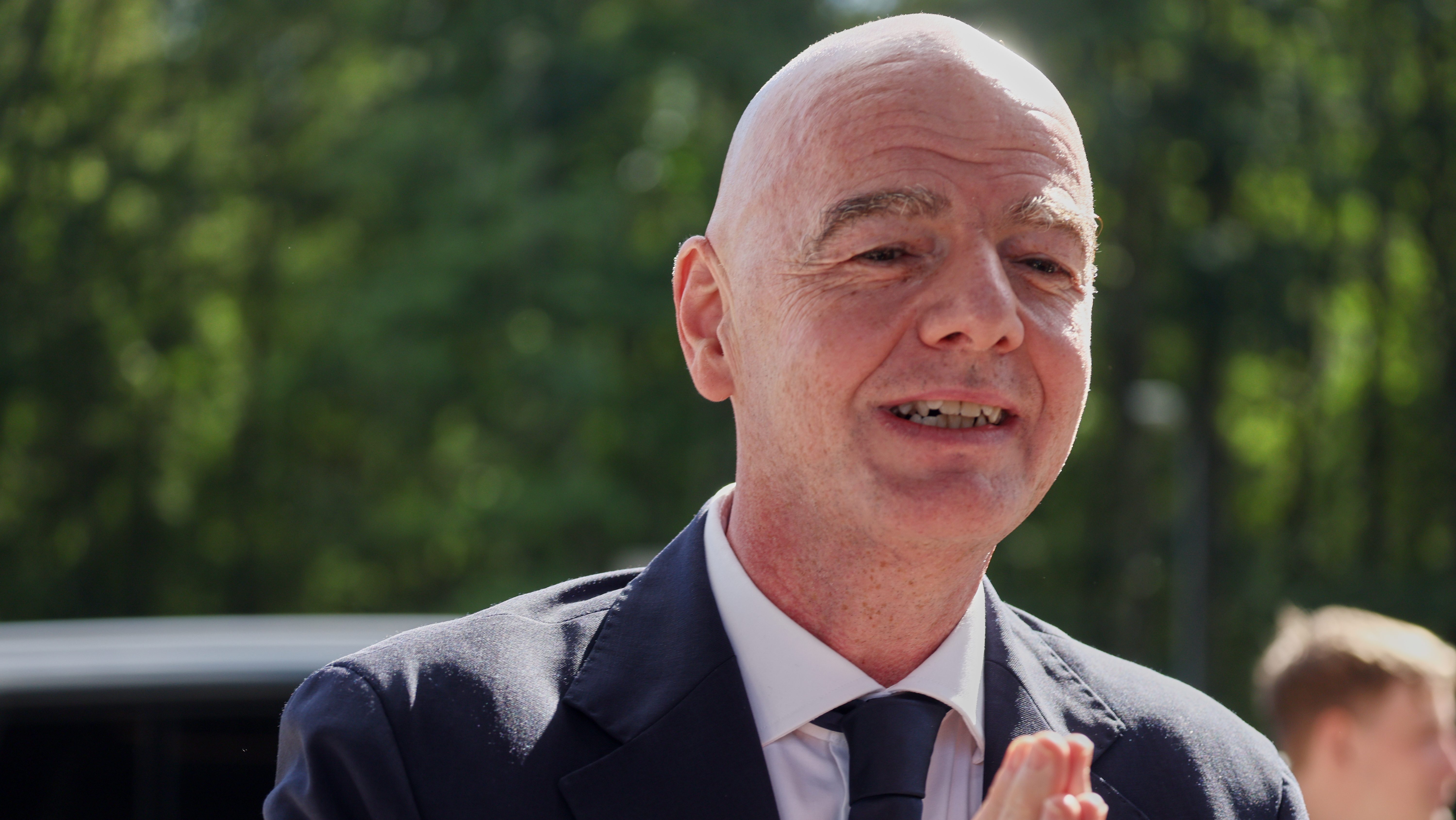 Gianni Infantino: “Habrá mucho que decir, pero no hoy. Seguimos en la FIFA”