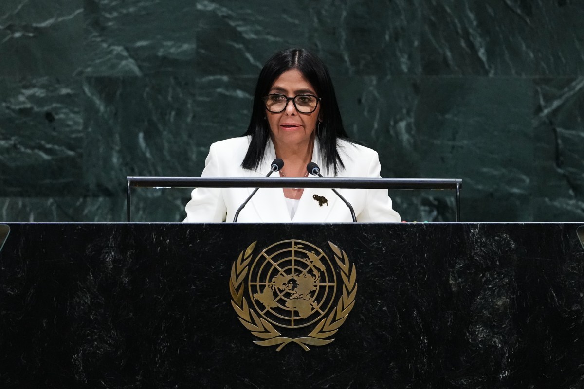 Delcy Rodríguez promete elecciones en Venezuela y agradece a Trump ante la ONU