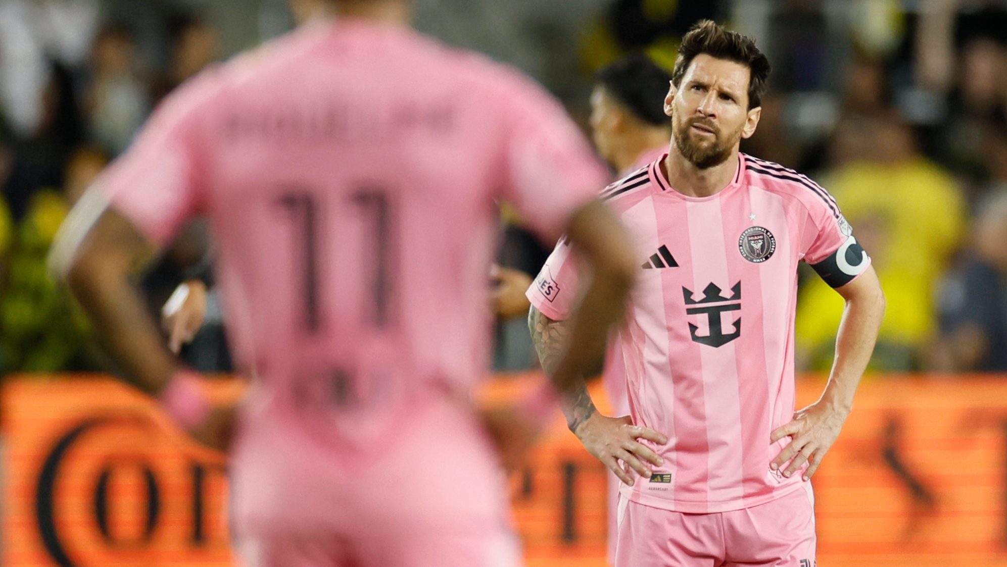 Messi marcó golazo de tiro libre, pero no evitó derrota del Inter Miami en el último minuto ante Columbus Crew