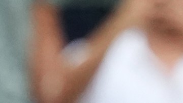 Carlos Alcaraz celebra la victoria ante Wu Yibing en el estadio Arthur Ashe.