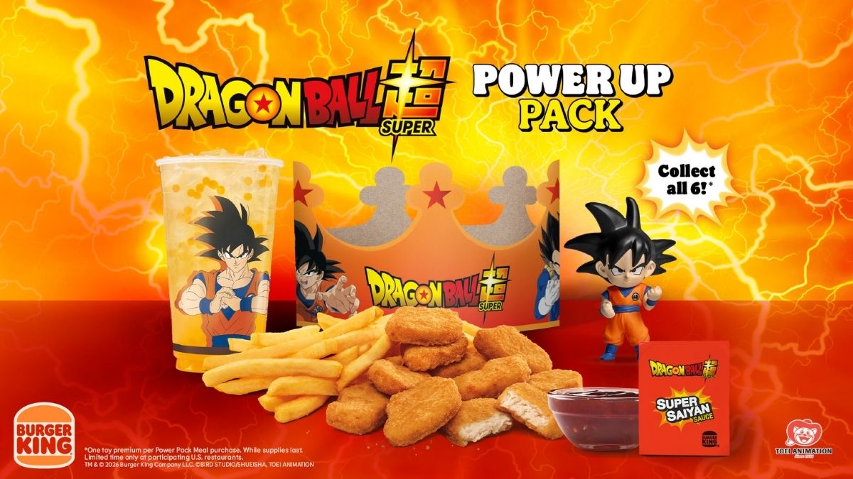 Burger King estrena el menú de Dragon Ball Super en Estados Unidos