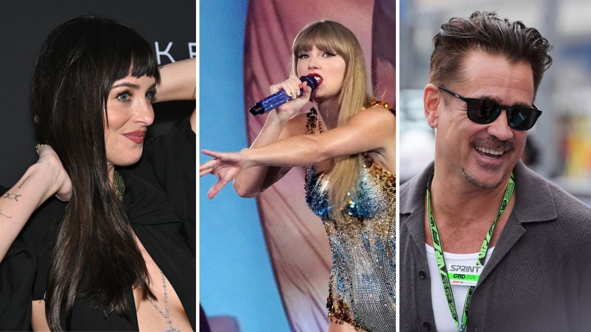 Taylor Swift sorprende en "Patient Zero" con Dakota Johnson y Colin Farrell