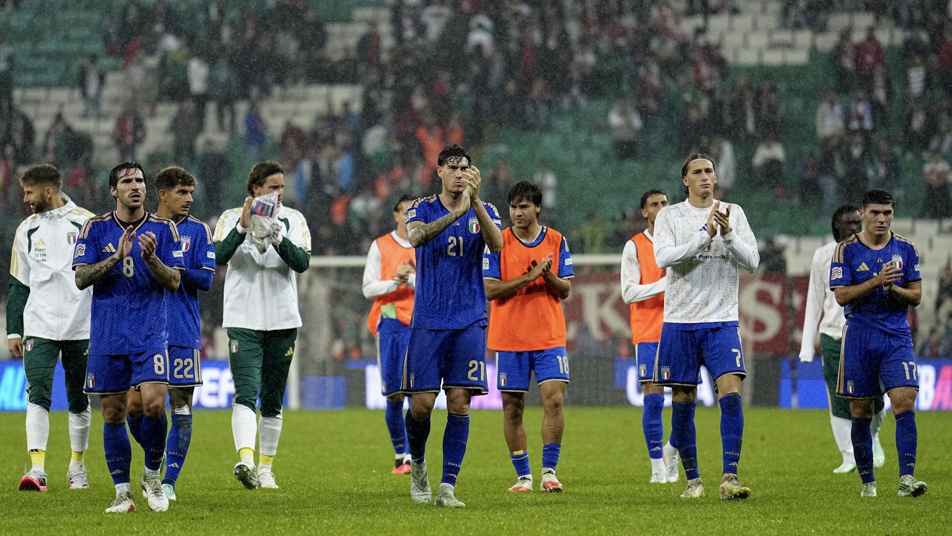 Italia se reencontró con su "calcio" con 1-4 a Turquía en la UEFA Nations League