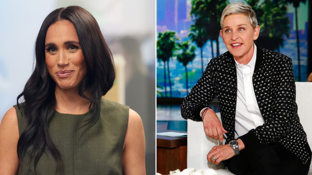 Meghan Markle reaparece en Reino Unido junto a Ellen DeGeneres