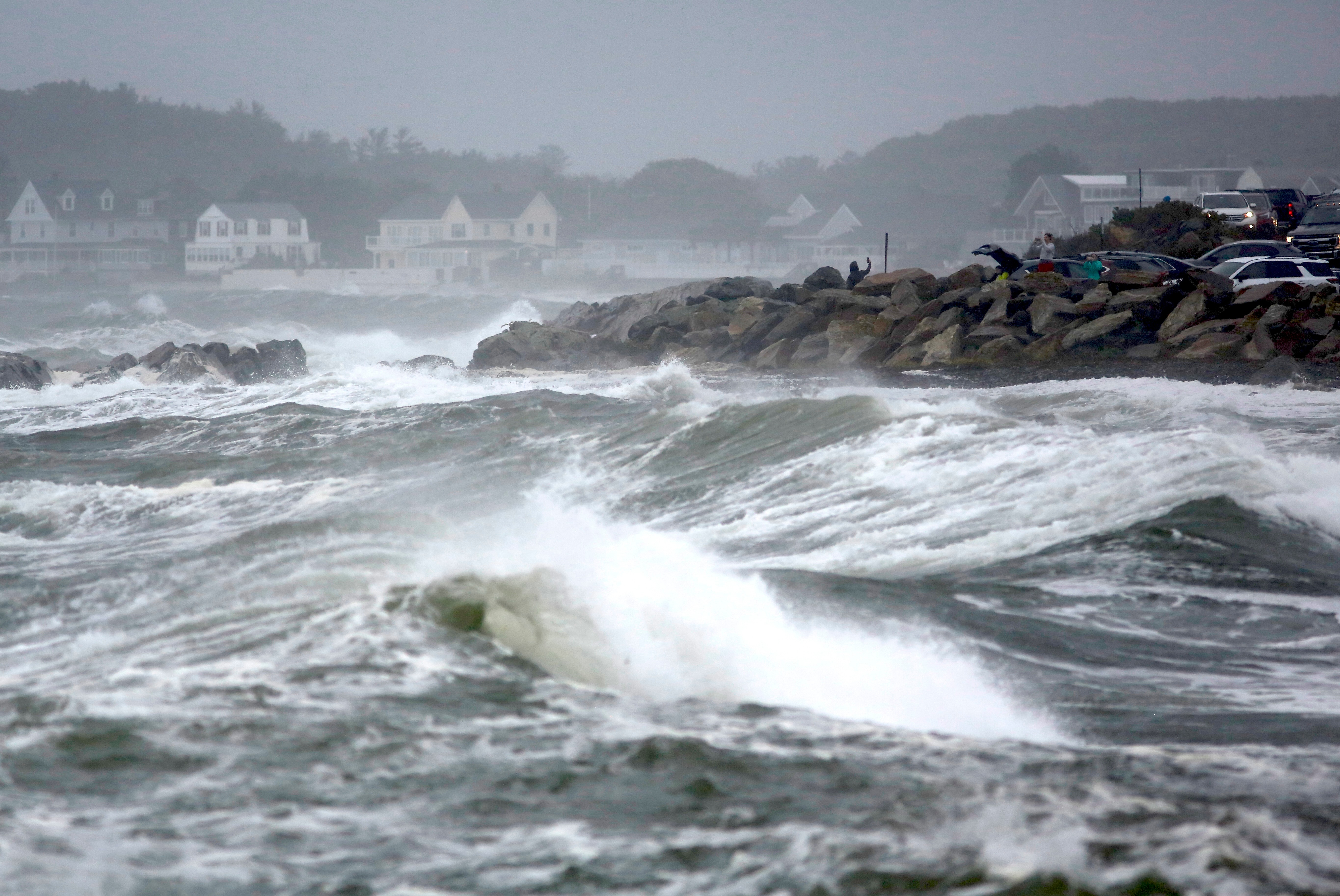 Nor'easter desentierra en Nantucket restos que podrían pertenecer a un barco naufragado en 1884
