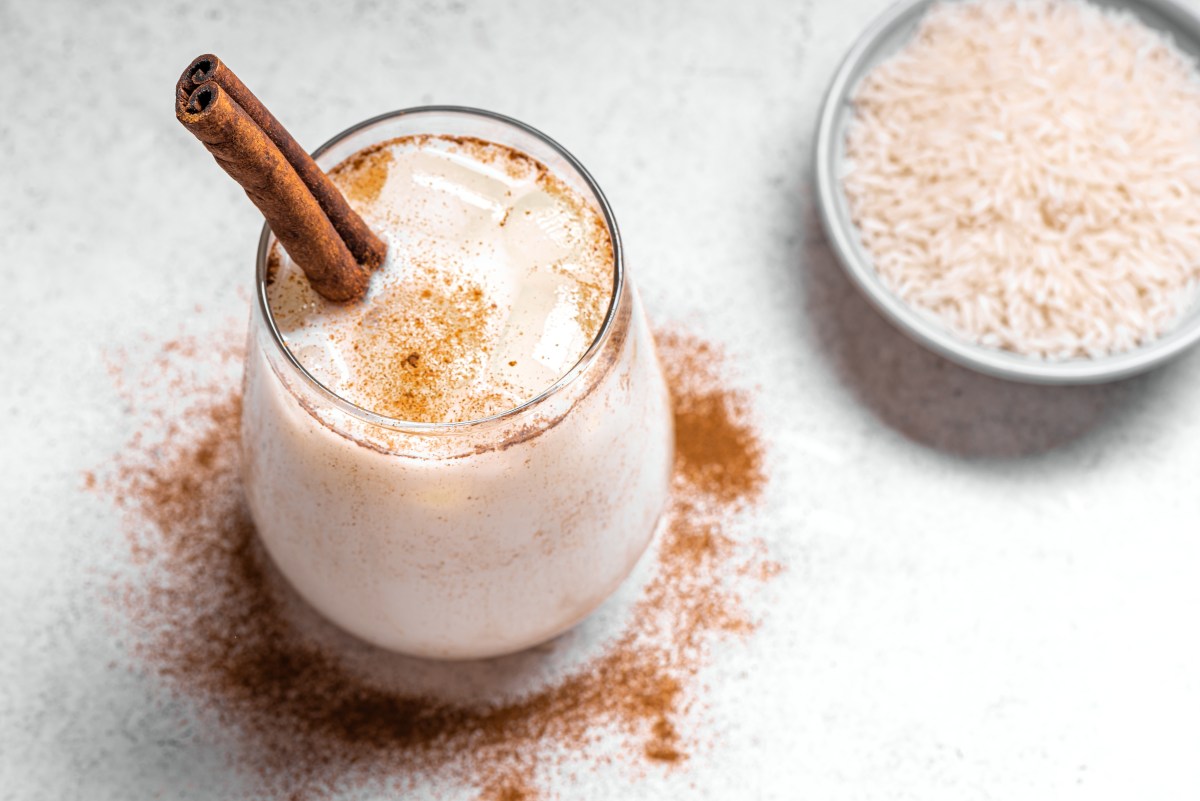 Receta de agua de horchata cremosa: versión express lista en una hora