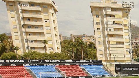 Vista general del estadio Nuevo Pepico Amat del C.D. Eldensa.