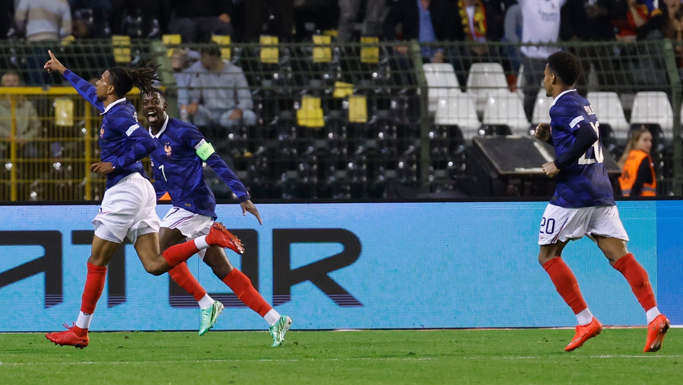 Olise rescata con un golazo a la Francia de Zidane en 1-0 ante Bélgica por UEFA Nations League