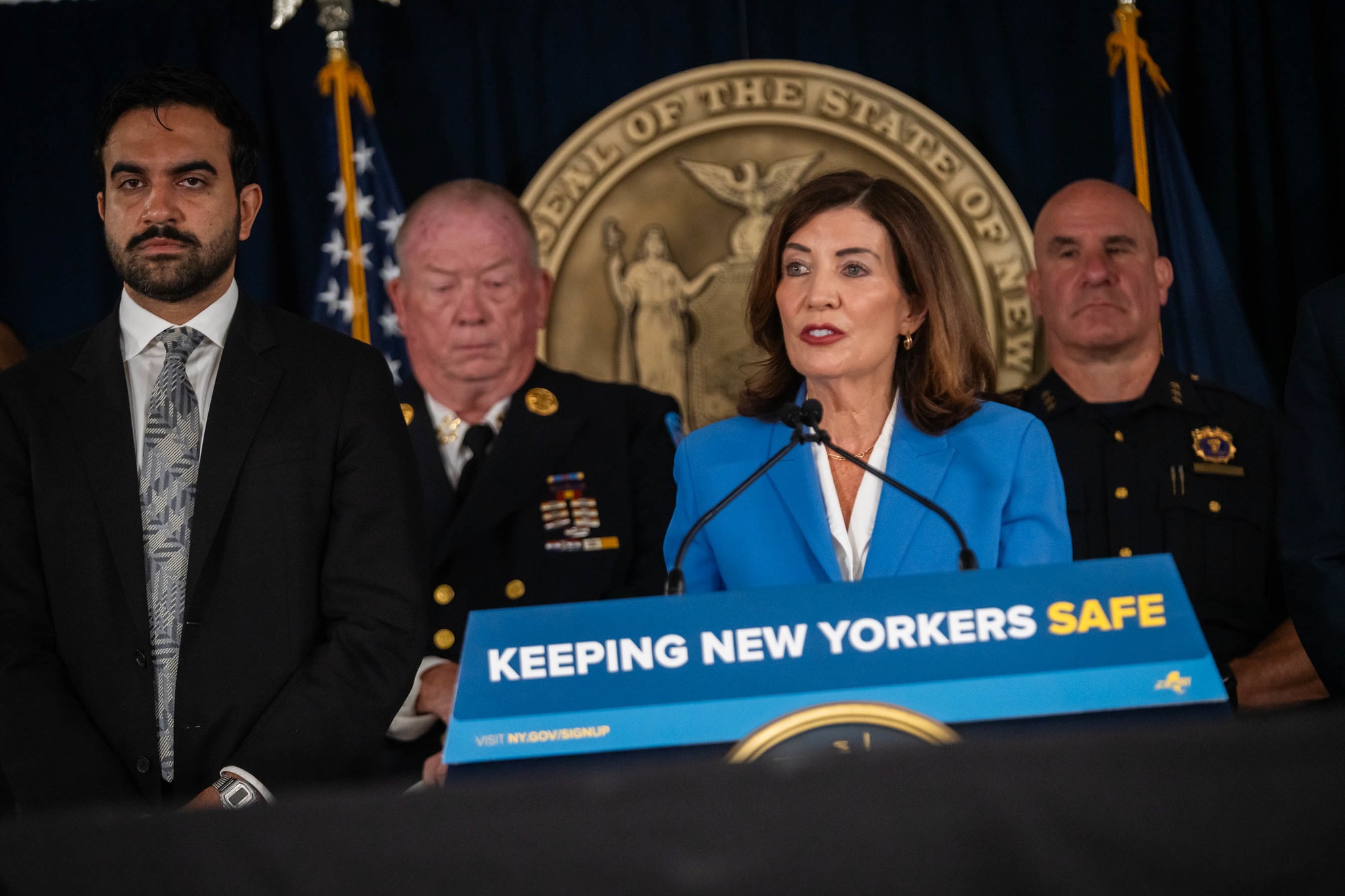 Nueva York exige la liberación de fondos federales contra el terrorismo