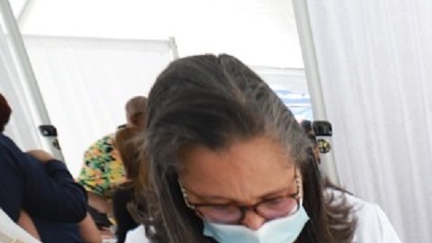 Foto de archivo de una edición anterior de la feria de salud de Univision 41 Nueva York.