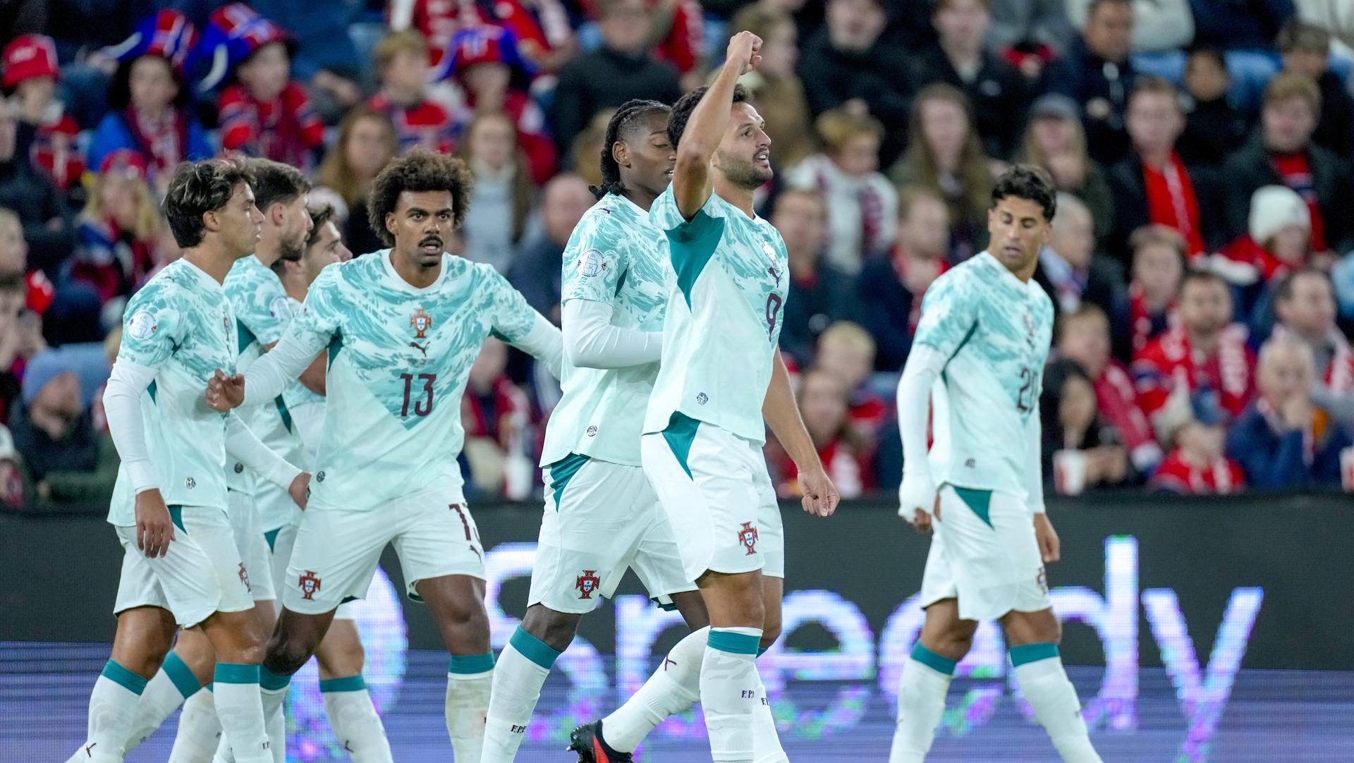 Portugal venció a Noruega en UEFA Nations League con goles de João Félix y Gonçalo Ramos