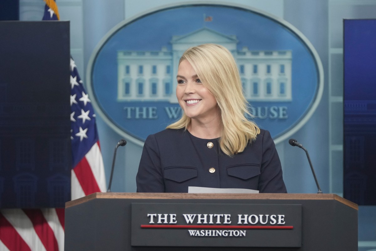 Karoline Leavitt sobre el despido de sus sucesora con la portavoz de Trump: “No era un trabajo para ella”
