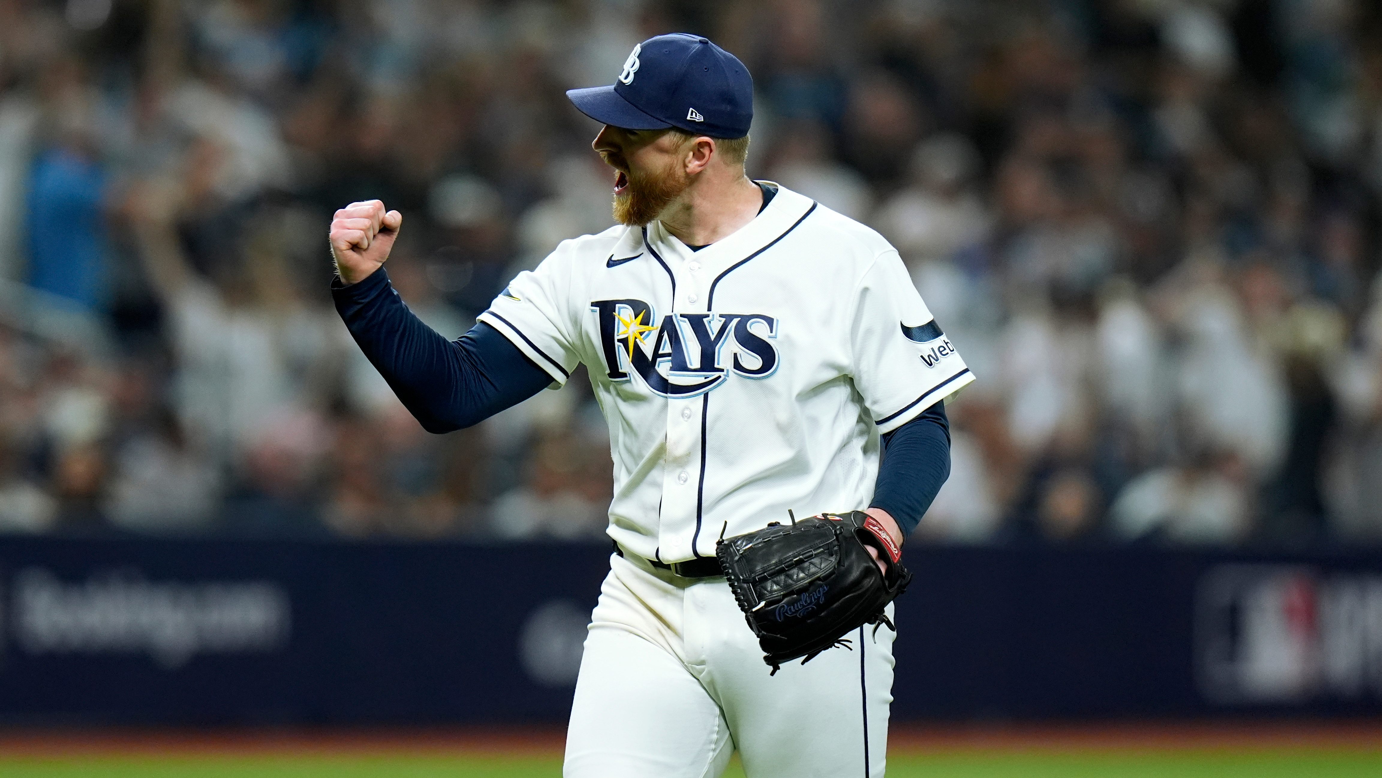 MLB: Rays toman ventaja ante Yankees con blanqueada de un hit de Drew Rasmussen