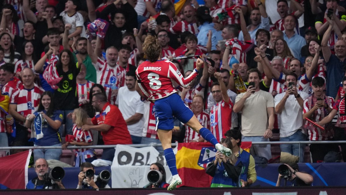 Atlético de Madrid superó a un Manchester United que no puede salir del mal momento