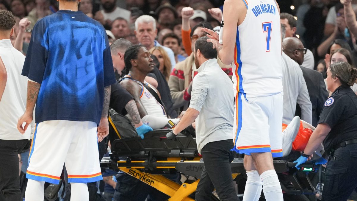 NBA: Jalen Williams terminó en el hospital tras espeluznante lesión en victoria del Thunder [Video]