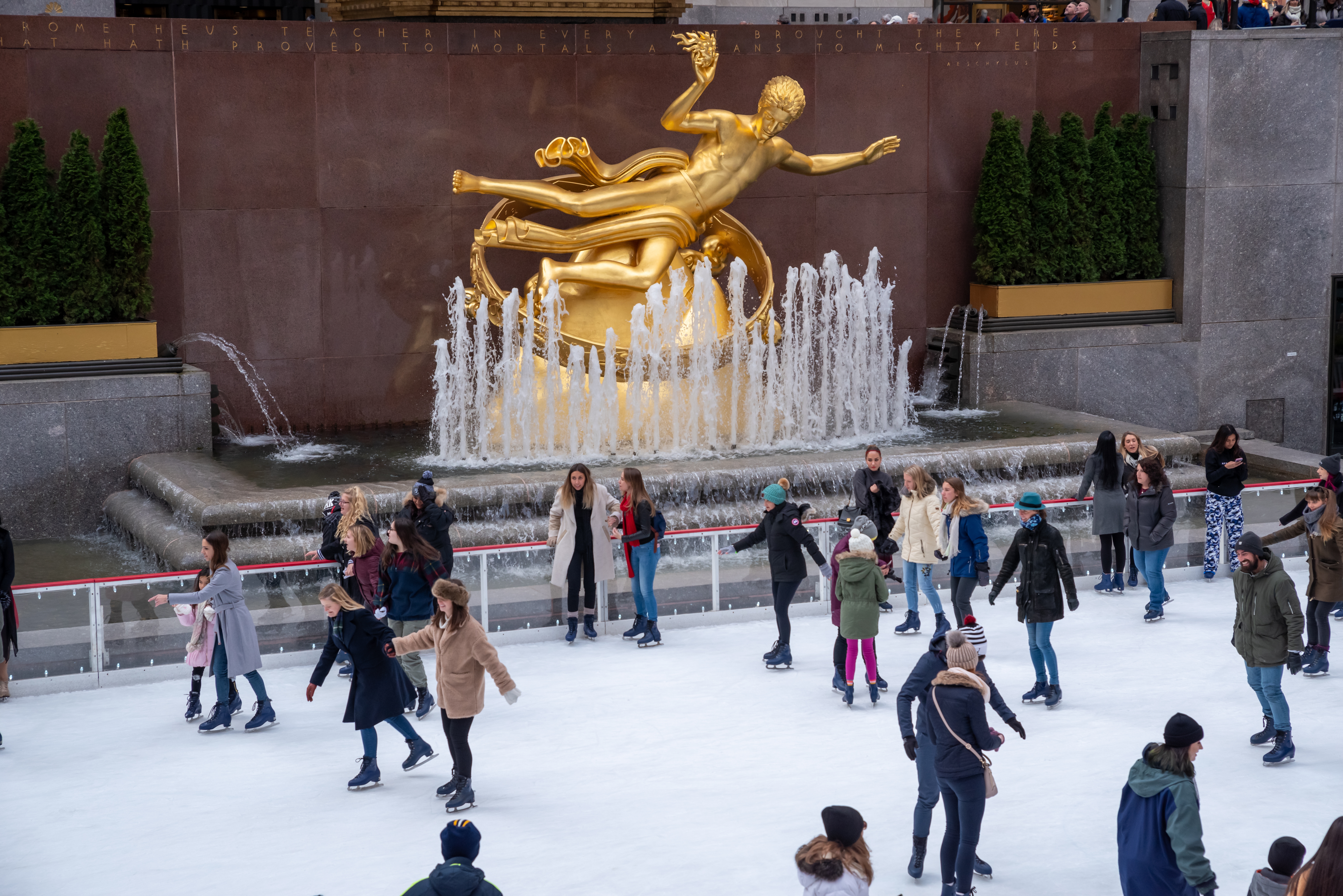 Cuánto cuesta patinar en el Rockefeller Center: la pista de hielo se reactiva el 10 de octubre