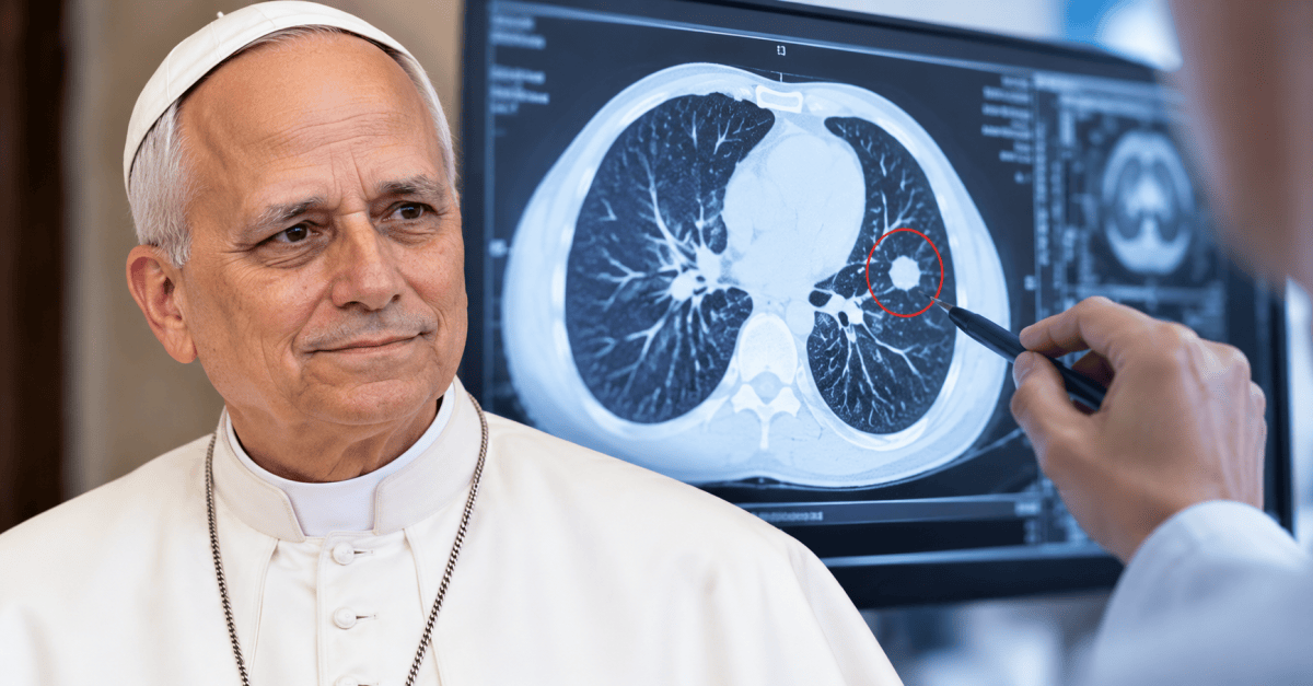 Qué es un nódulo pulmonar, la lesión por la que operaron al Papa León XIV