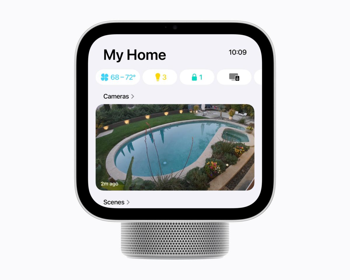 Apple lanza HomeView, su nueva pantalla inteligente con IA
